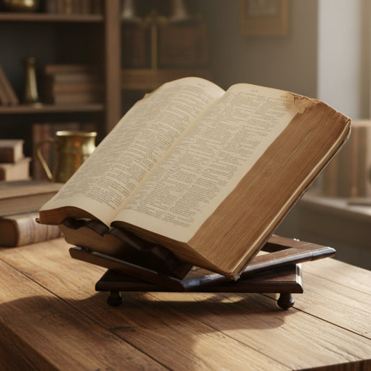 Mahogany Table top Bookstand