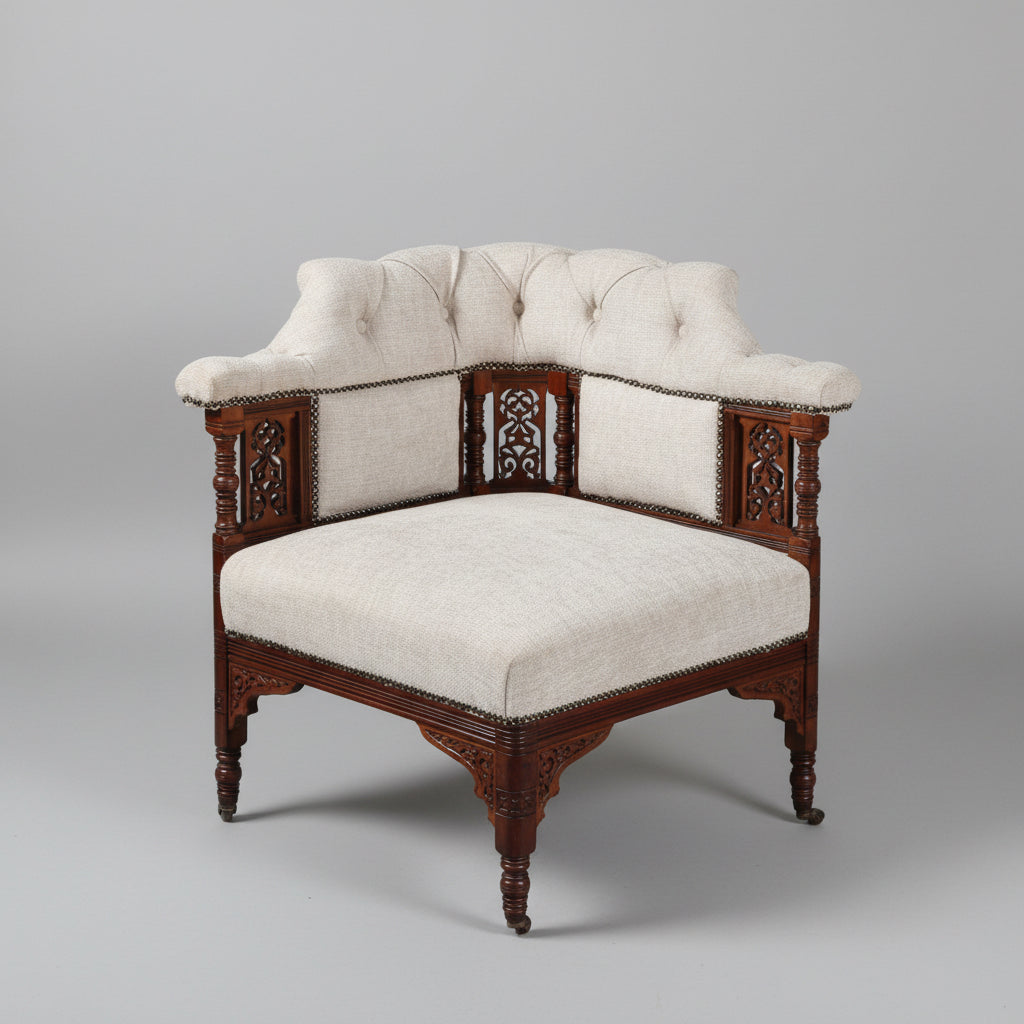 Edwardian mahogany Salon Suite