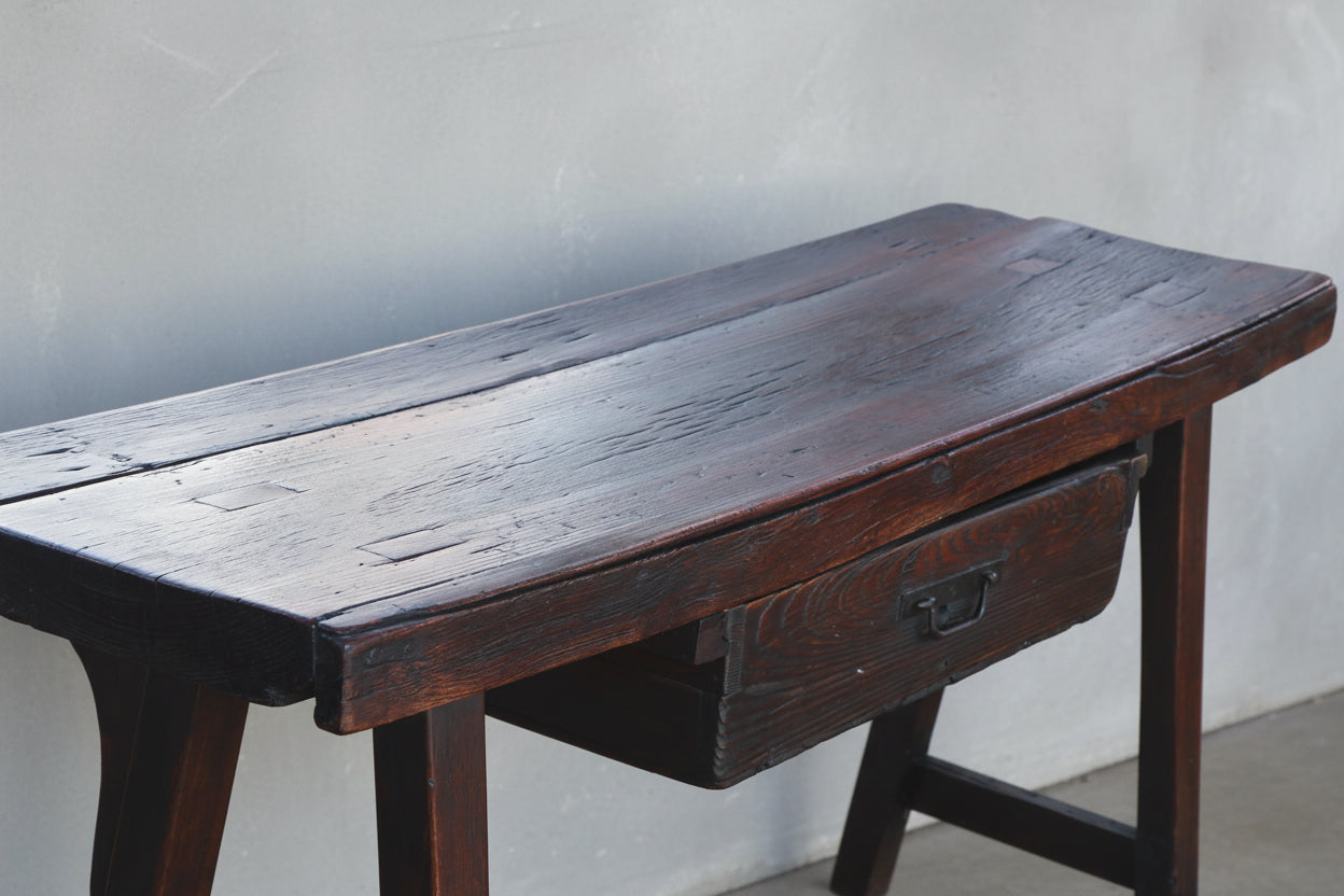 19th Century baltic pine Work/Console Table