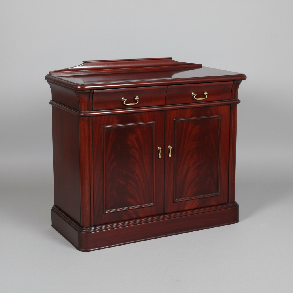 Victorian style flame mahogany Side Cabinet