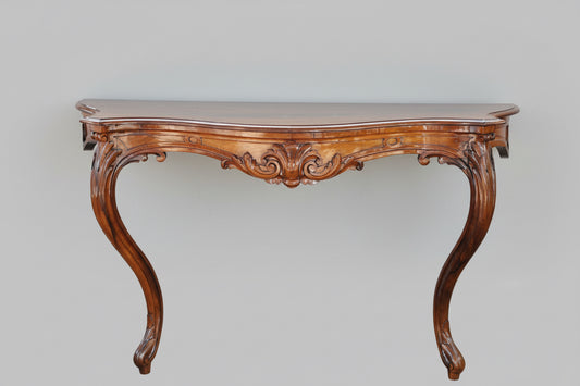 Victorian rosewood wall Console Table