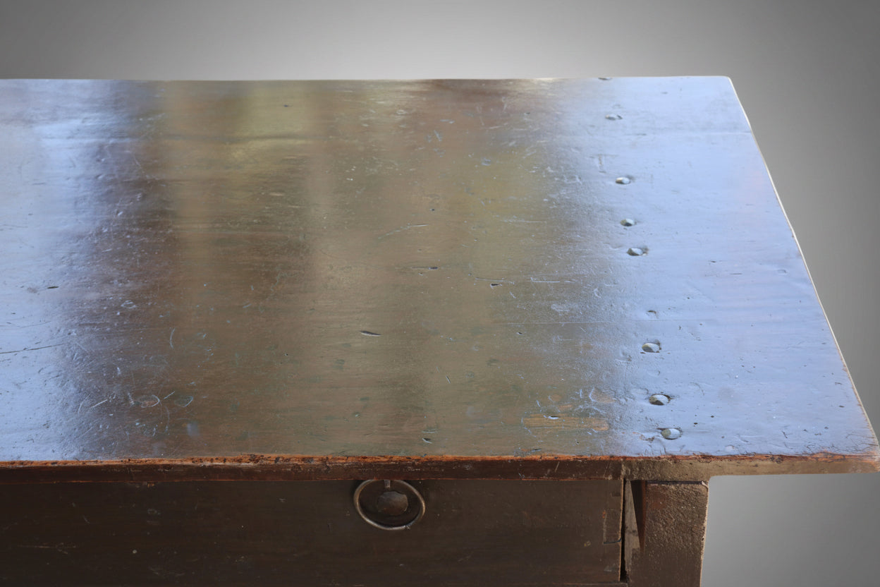 19th Century French pine Work Table - RESERVED