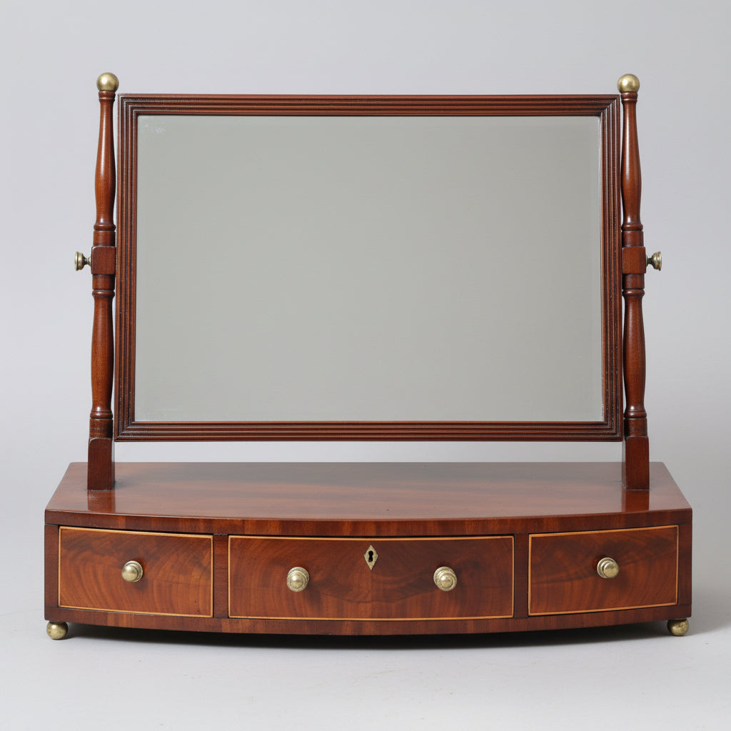 Georgian Mahogany Dressing Table Mirror