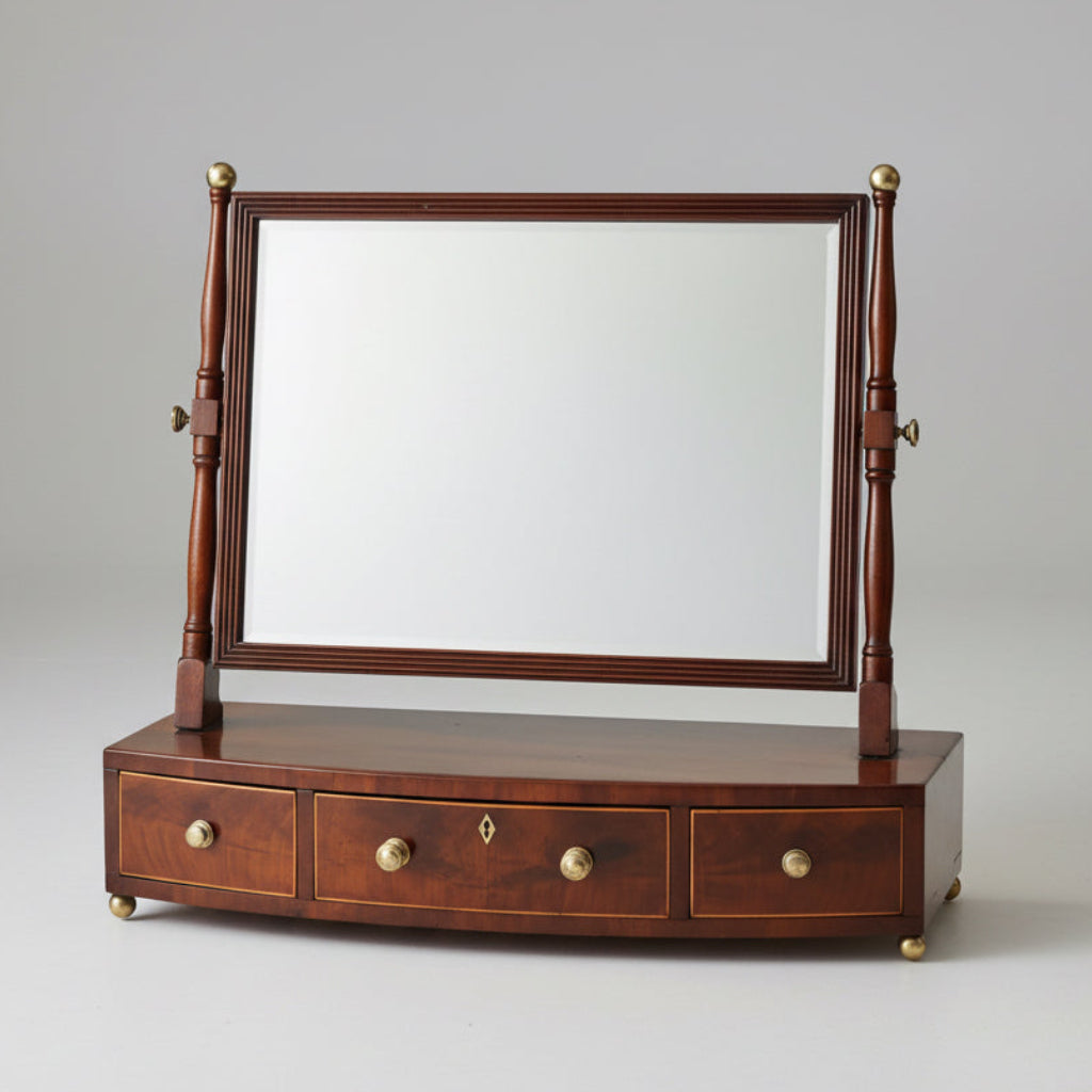 Georgian Mahogany Dressing Table Mirror