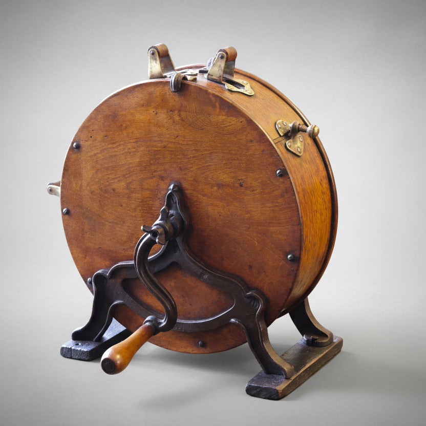 Victorian hand crank rotary Knife & Spoon Cleaner & Sharpener
