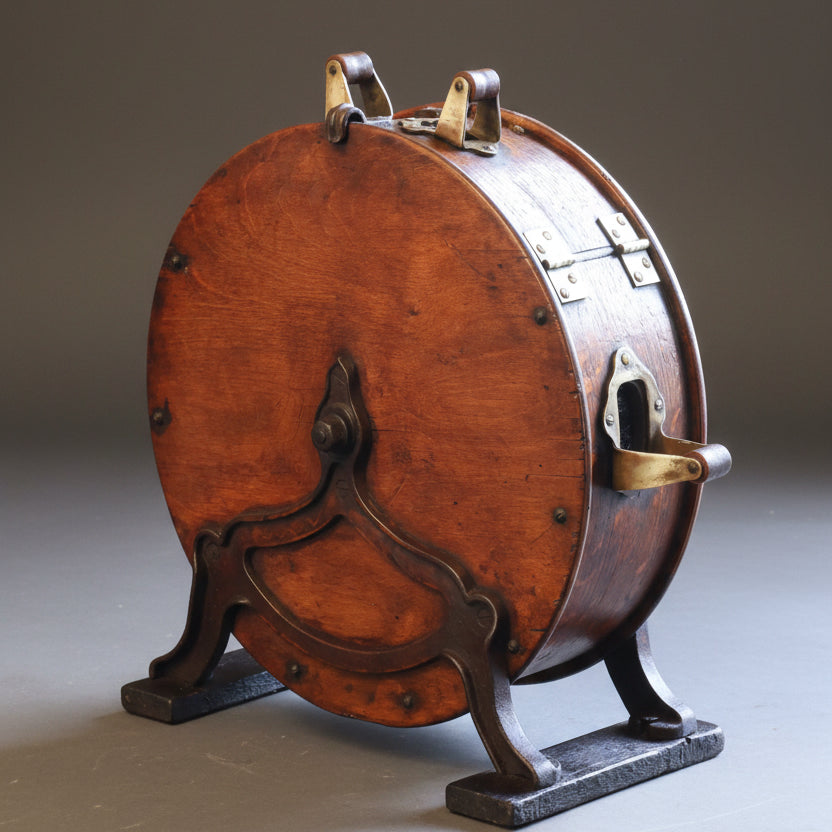 Victorian hand crank rotary Knife & Spoon Cleaner & Sharpener