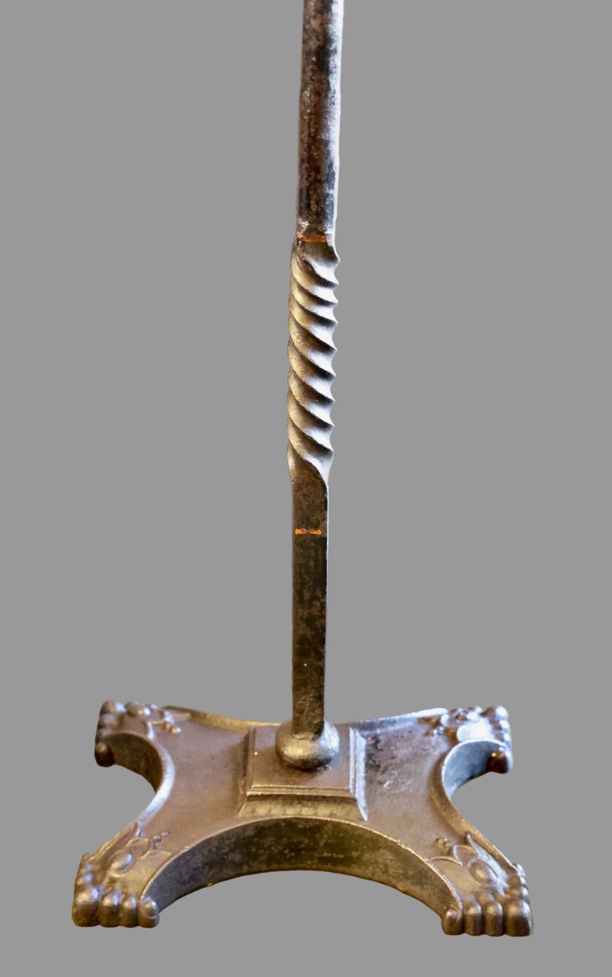 Antique cast iron and forged metal Counter Balance Beam Scale