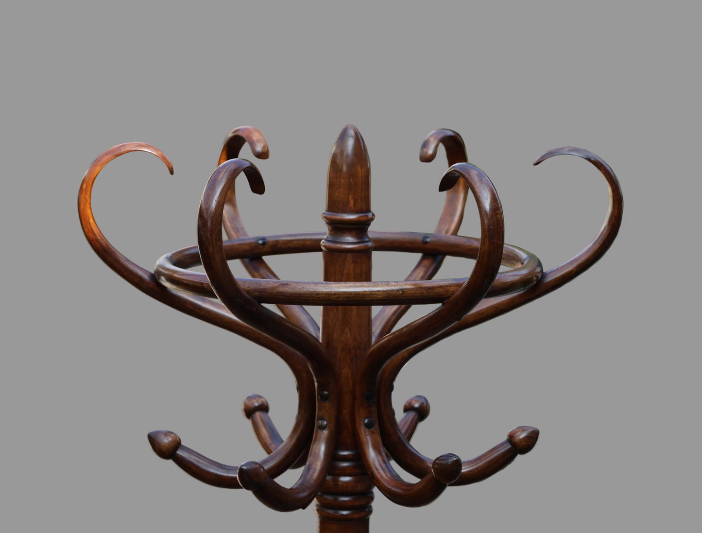 Vintage Thonet style bentwood Coat & Hat Stand
