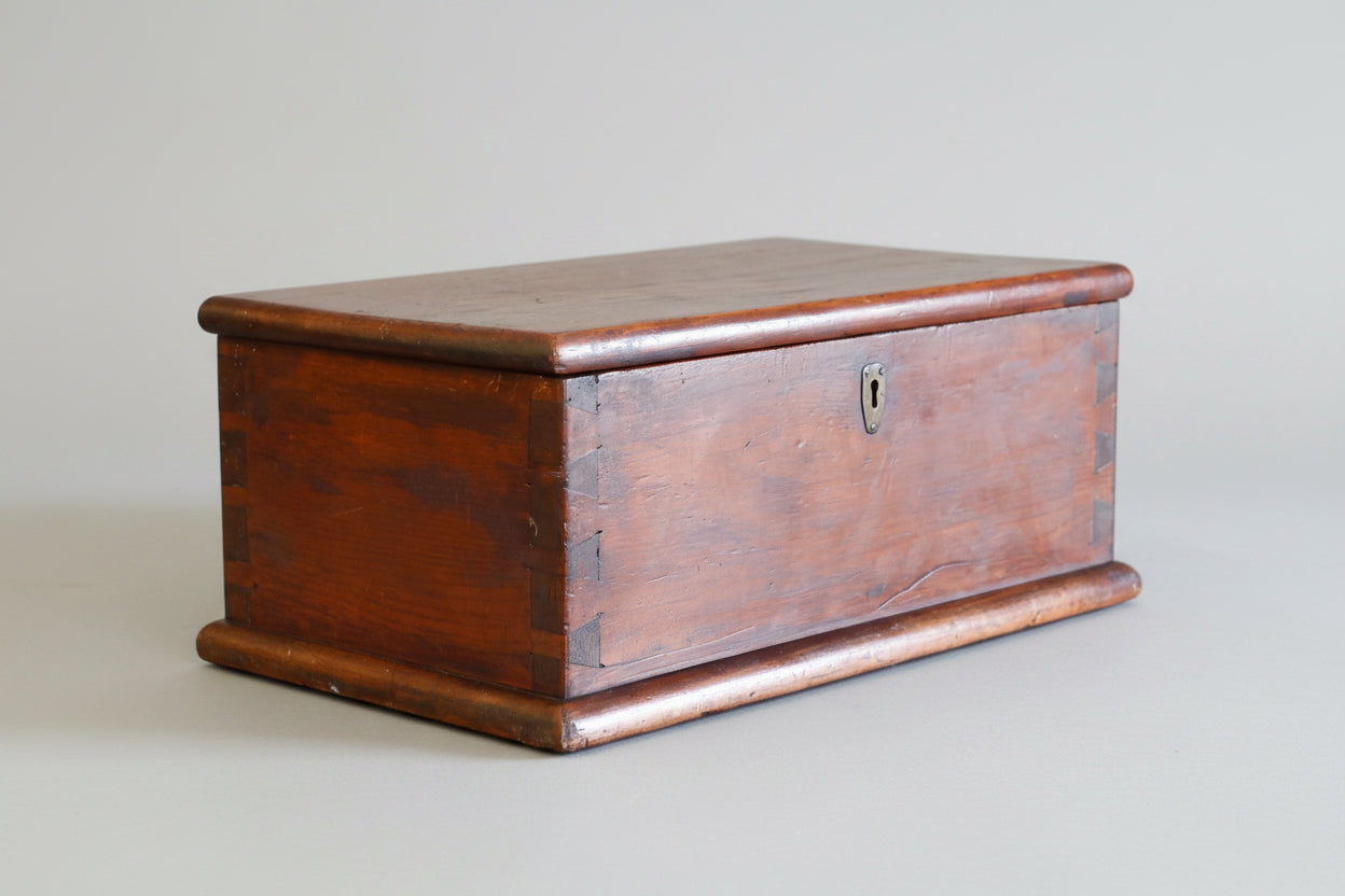 19th Century Cape pine Deed Box, with lovely patina.