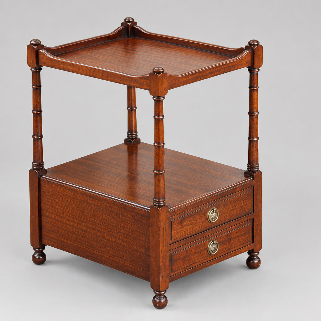 Pair of mahogany Side Tables/Pedestals