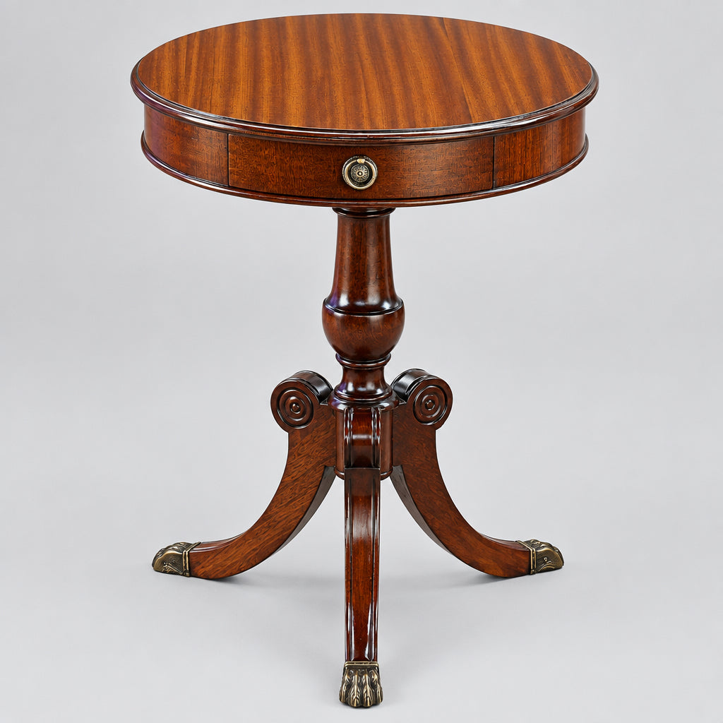 Mahogany Lamp Table with two drawers