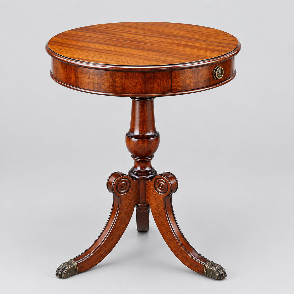 Mahogany Lamp Table with two drawers