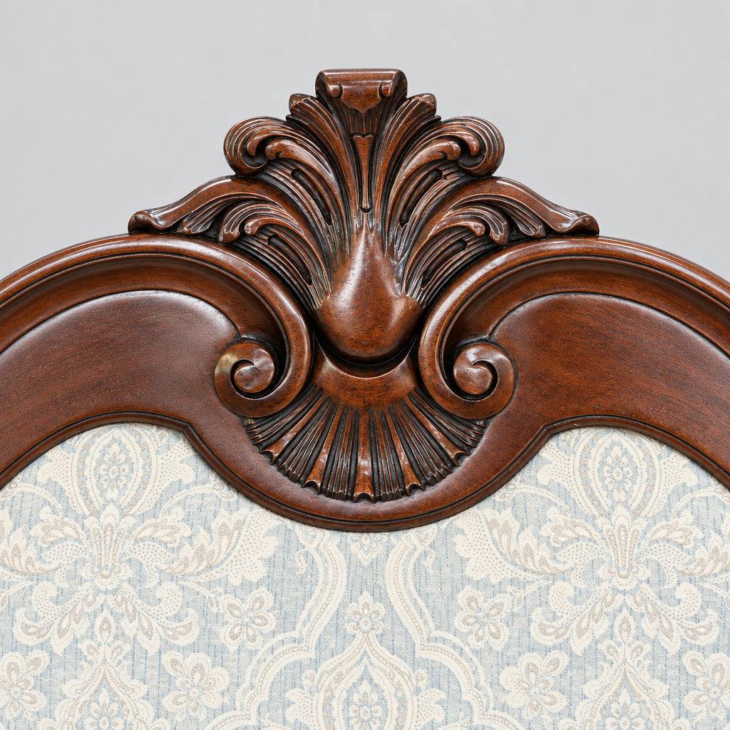 Quality pair of mahogany bedside Pedestals and queen- size Headboard