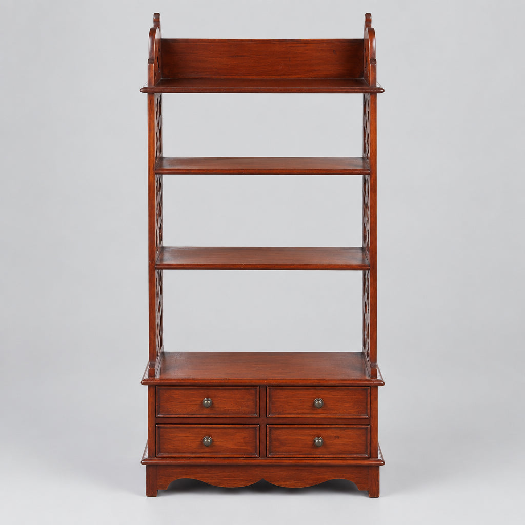 Colonial style mahogany Wall Shelf - SOLD