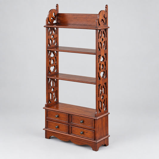 Colonial style mahogany Wall Shelf - SOLD