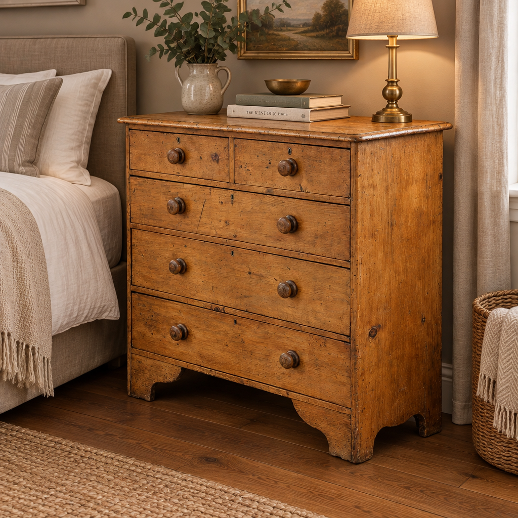 19th Century Cape pine country Chest of Drawers