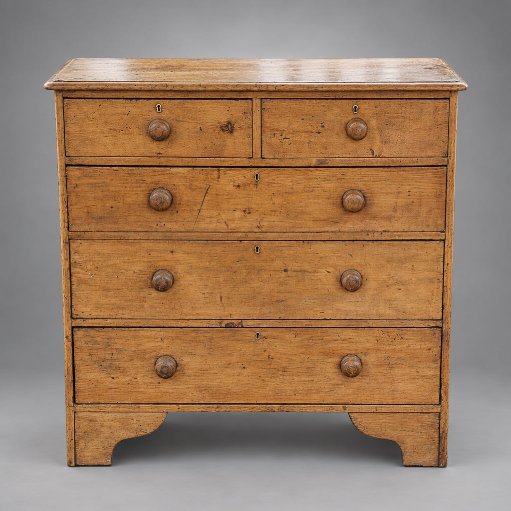19th Century Cape pine country Chest of Drawers