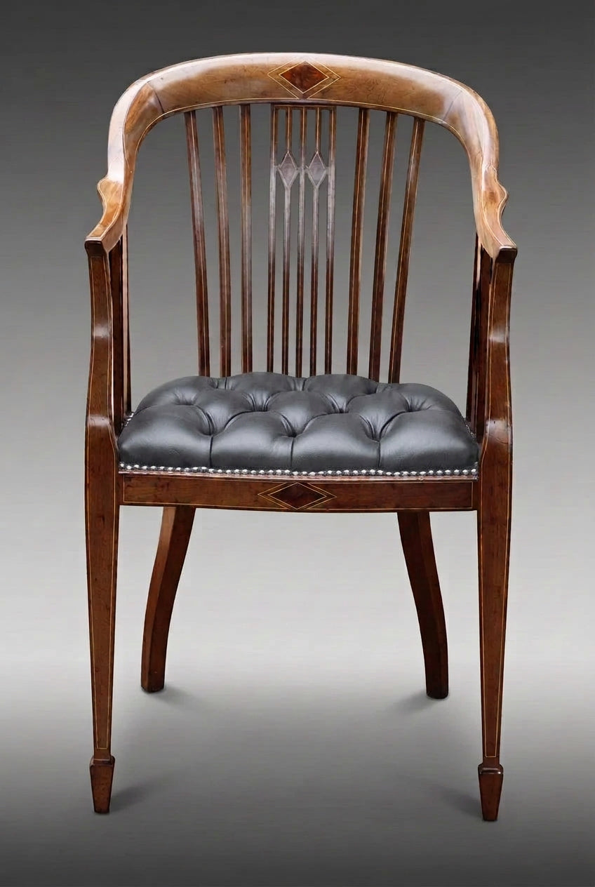 Edwardian inlaid Side Chair