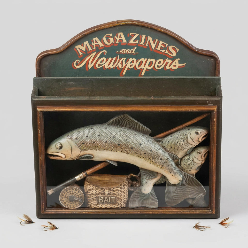 Magazine & Newspaper Rack - SOLD
