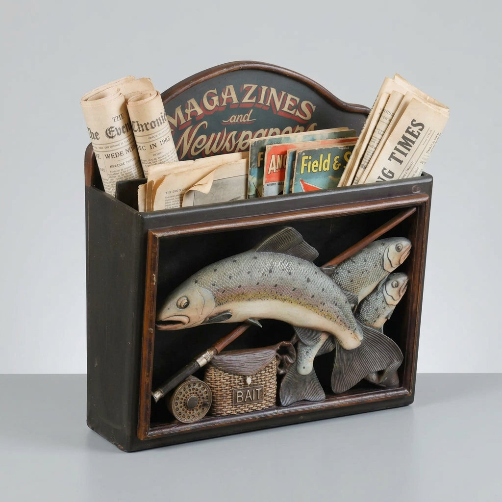 Magazine & Newspaper Rack - SOLD