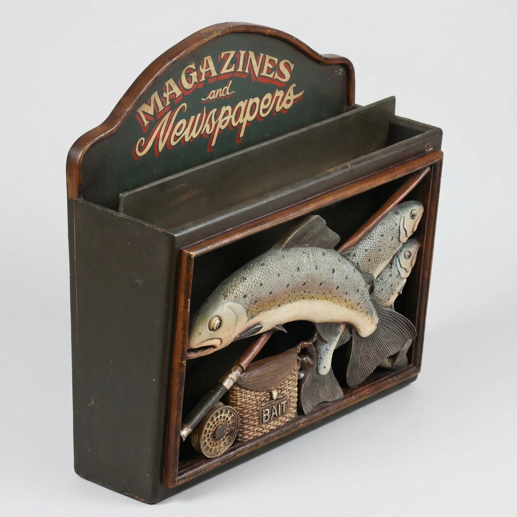 Magazine & Newspaper Rack - SOLD