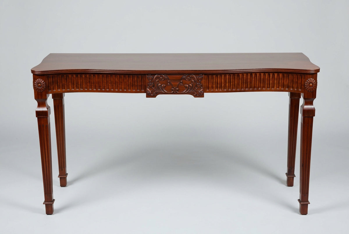 Griffiths & Griffiths mahogany Adam style Hall Table/Server