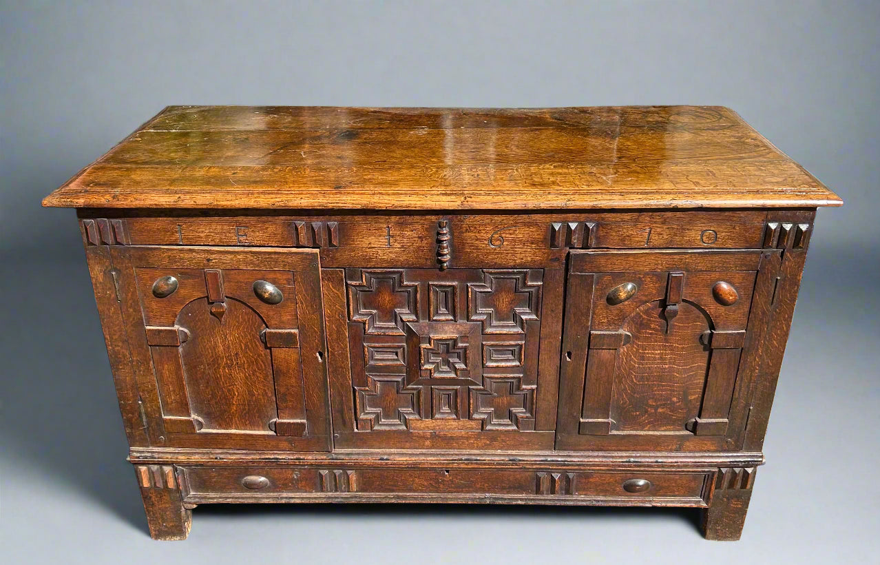 17th Century Irish Oak Cabinet