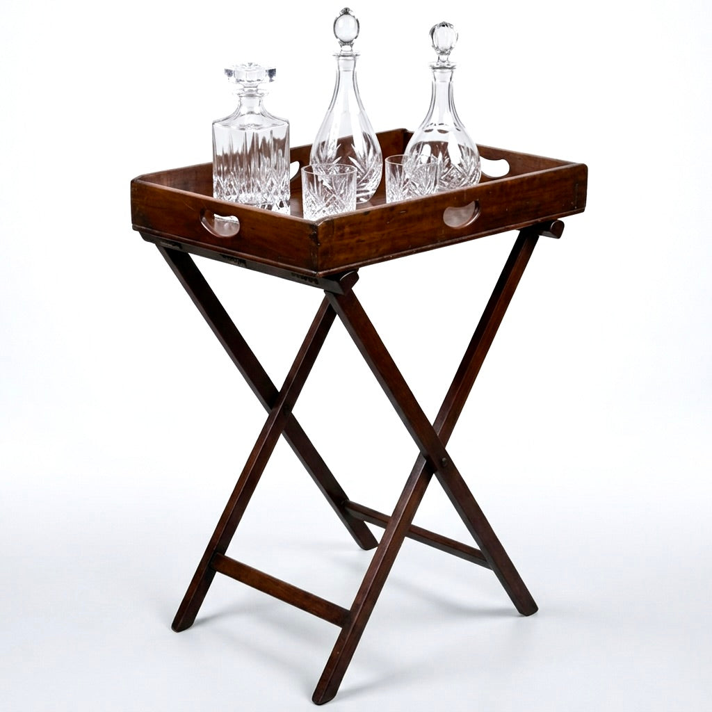 Victorian mahogany Butler's Tray