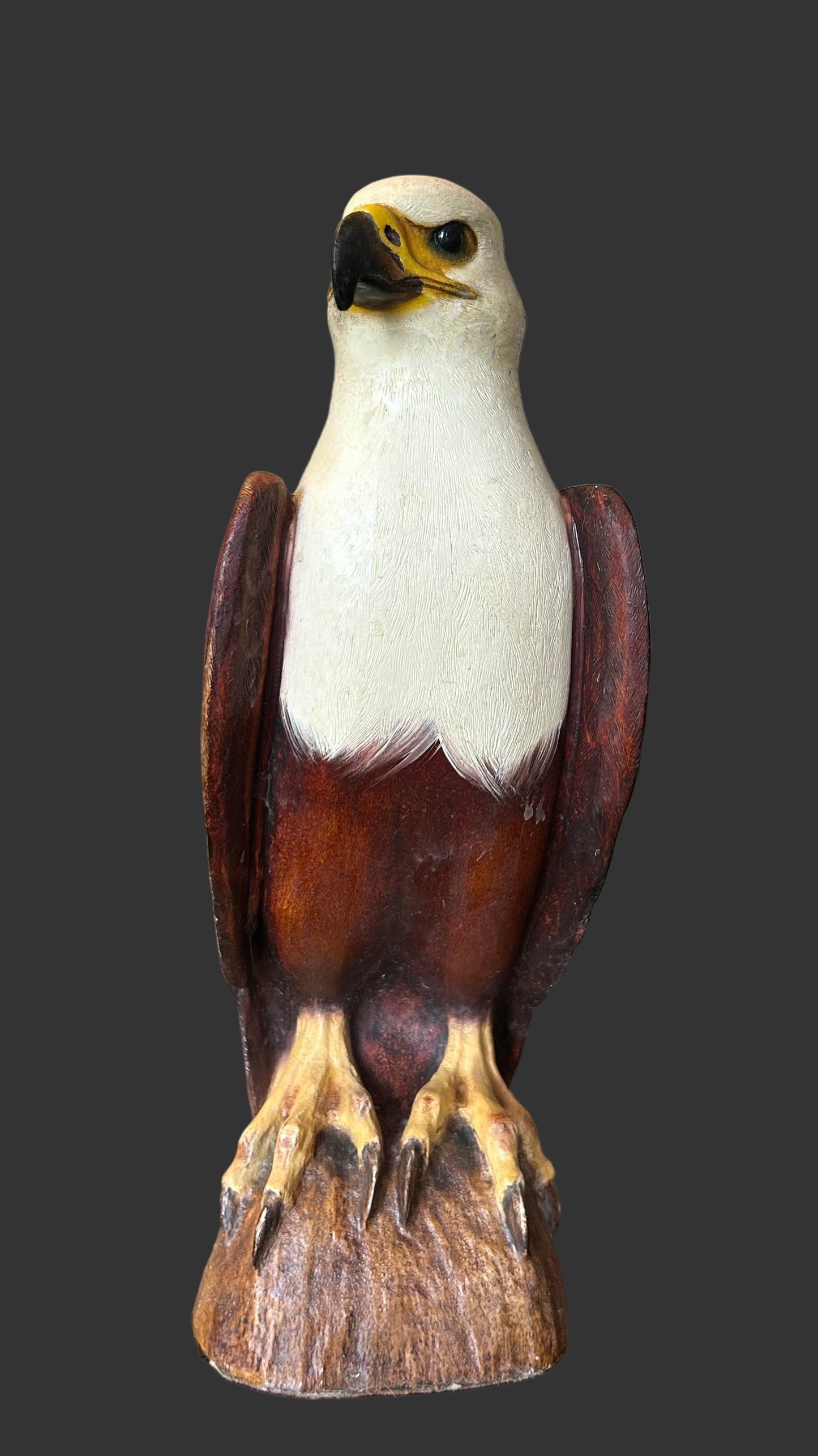 Feathers of Knysna Friends hand painted Composite African Fish Eagle
