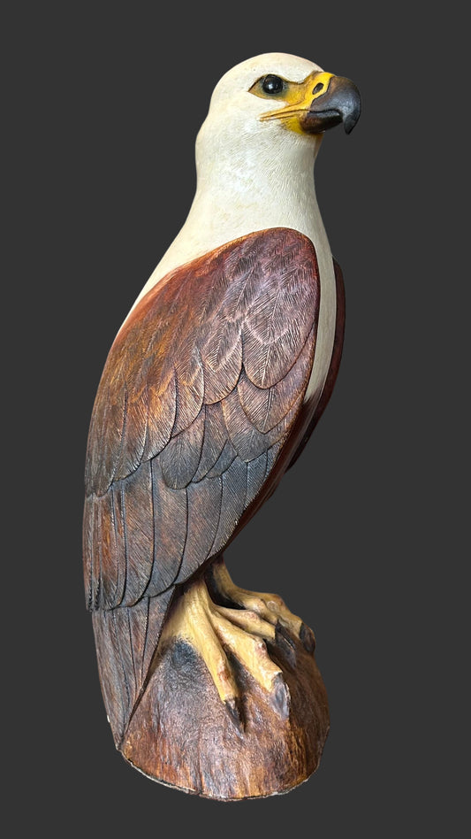 Feathers of Knysna Friends hand painted Composite African Fish Eagle