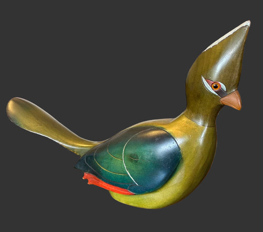 Feathers of Knysna Friends hand painted Knysna Lourie
