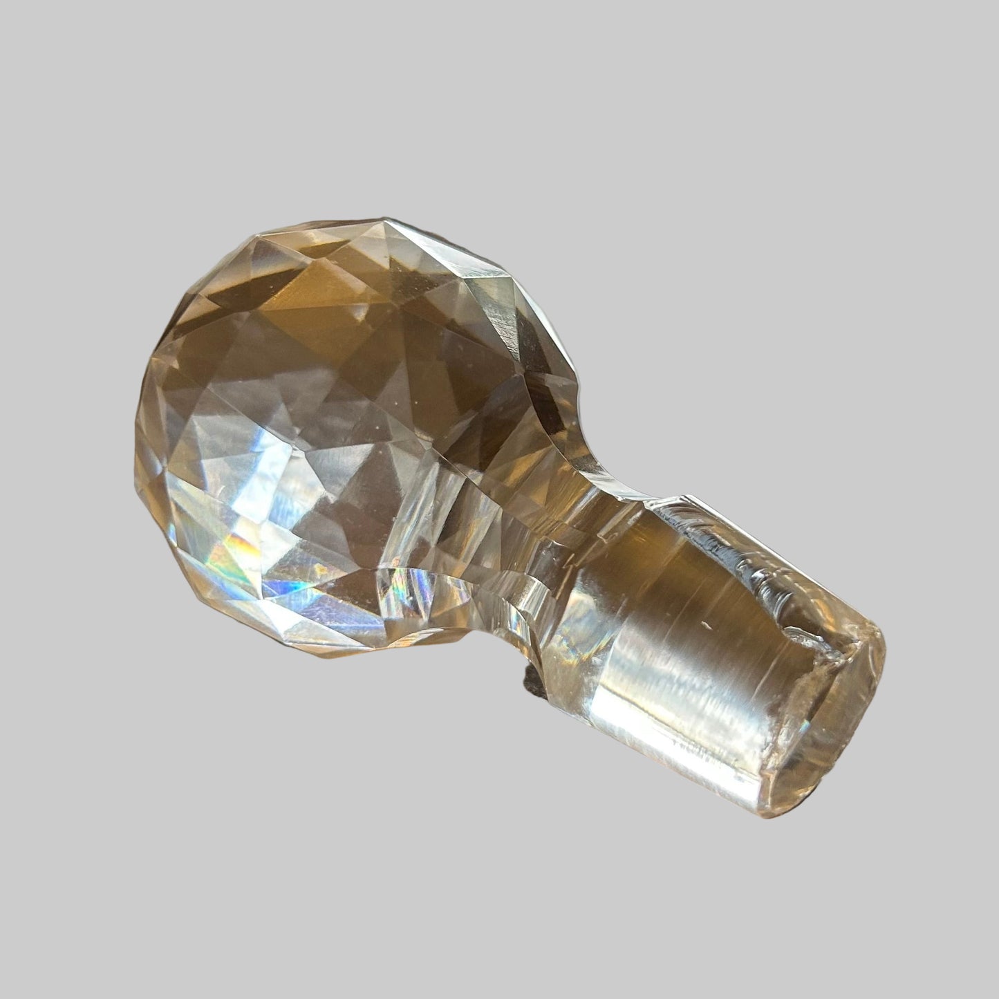 Fine Edinburgh cut crystal Decanter