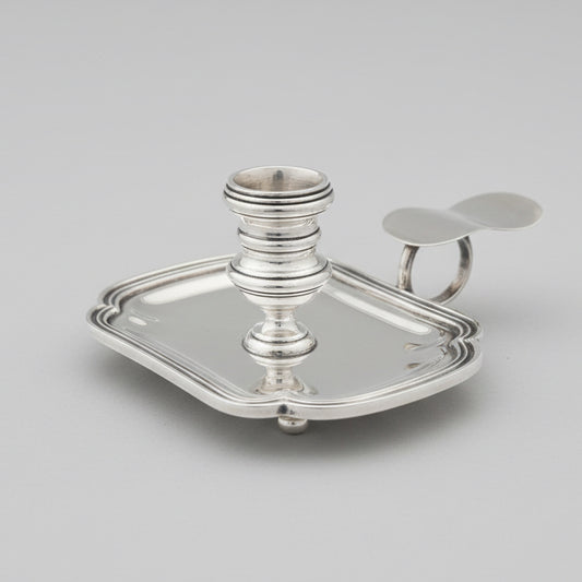 Stunning Silver Chamberstick