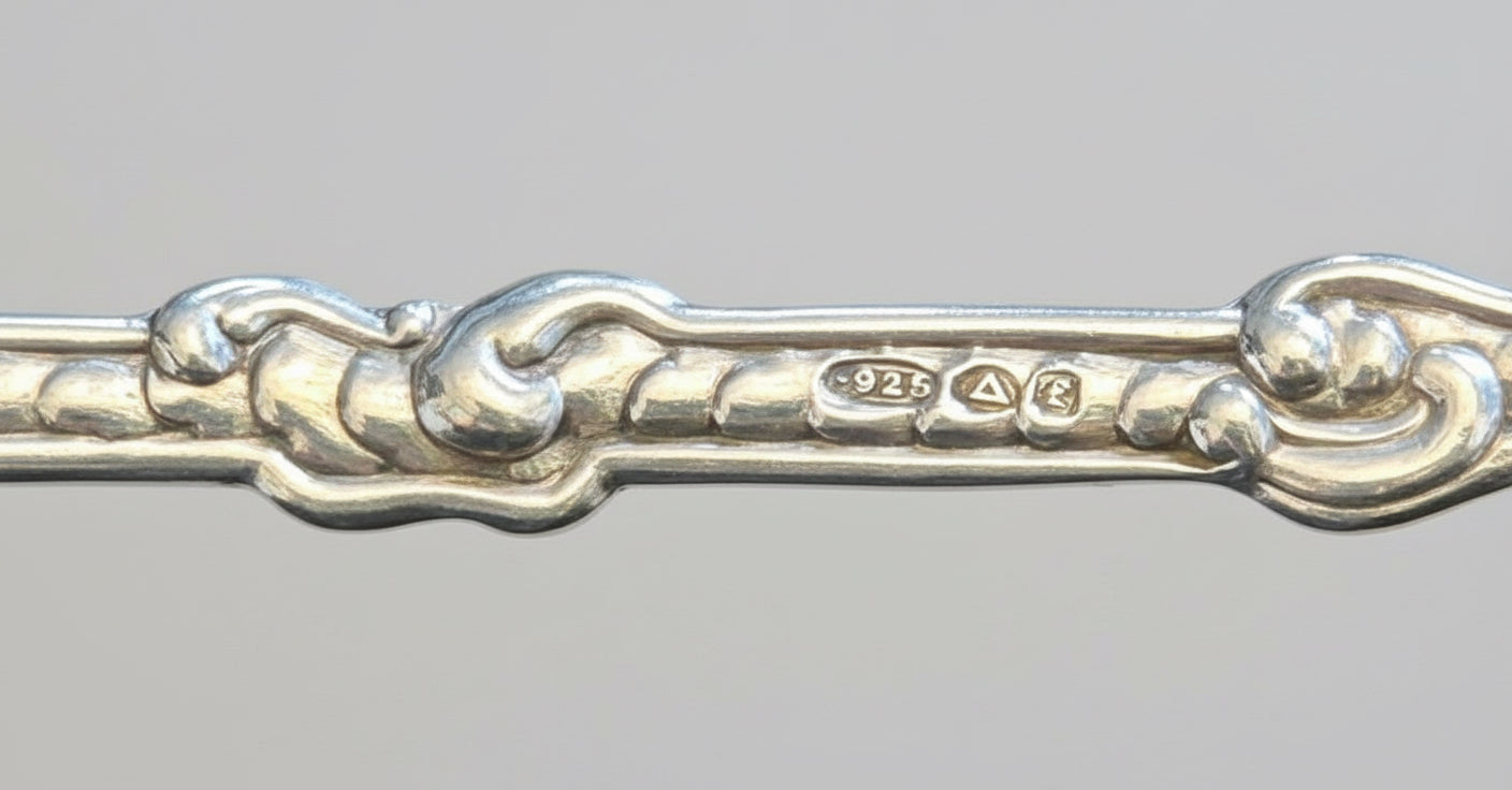 Cased set of six early 20th Century Silver Teaspoons