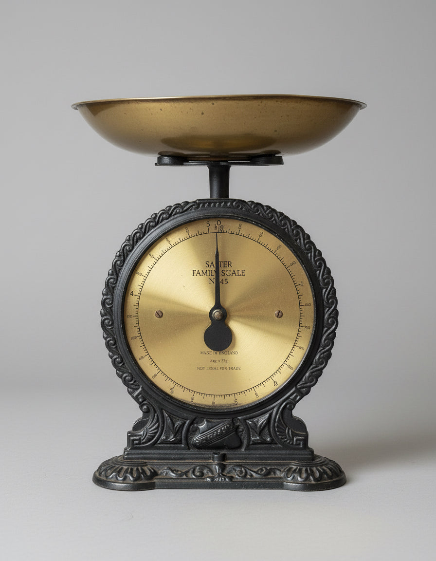 Mid 20th Century cast metal Salter Family Scale
