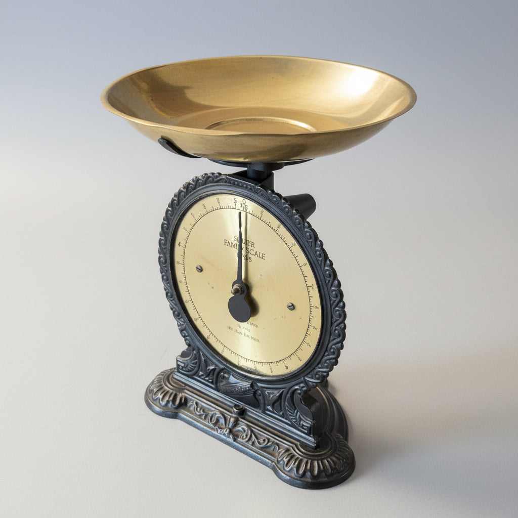 Mid 20th Century cast metal Salter Family Scale