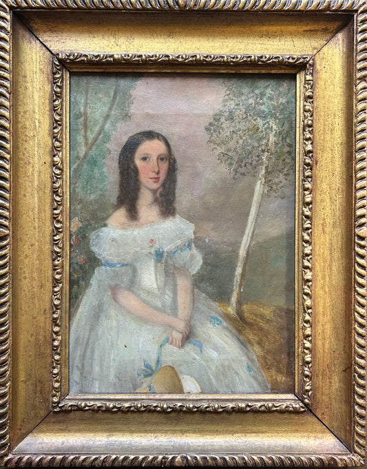 19th Century Portrait of a Young Lady