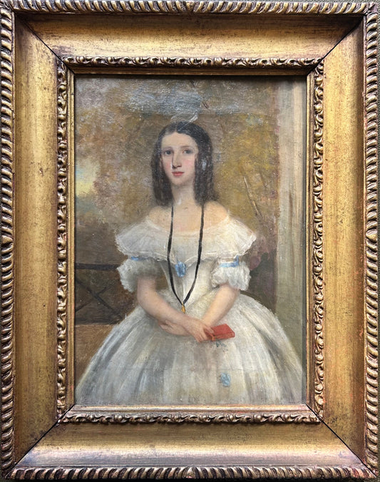 19th Century Portrait of a Young Lady