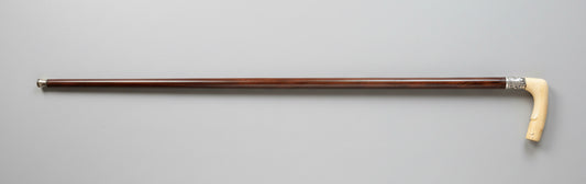 Early 20th Century Malacca Cane, with silver collar (unmarked but tested for silver) - SOLD