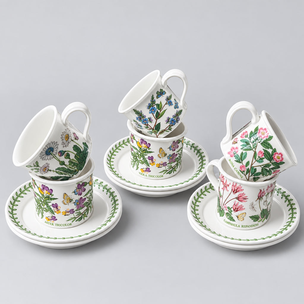 Vintage Portmeirion Botanic Garden Dinner and coffee Service