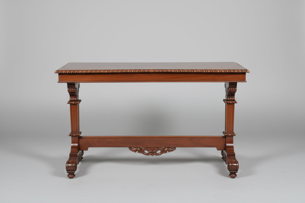 Victorian mahogany Stretcher Table