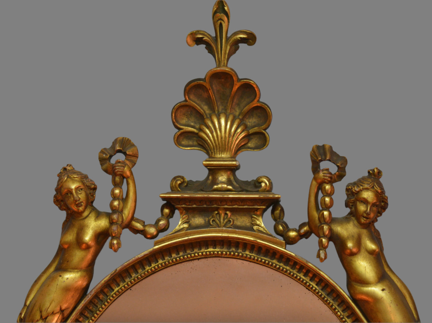 Pair of 19th Century Giltwood framed Mirrors
