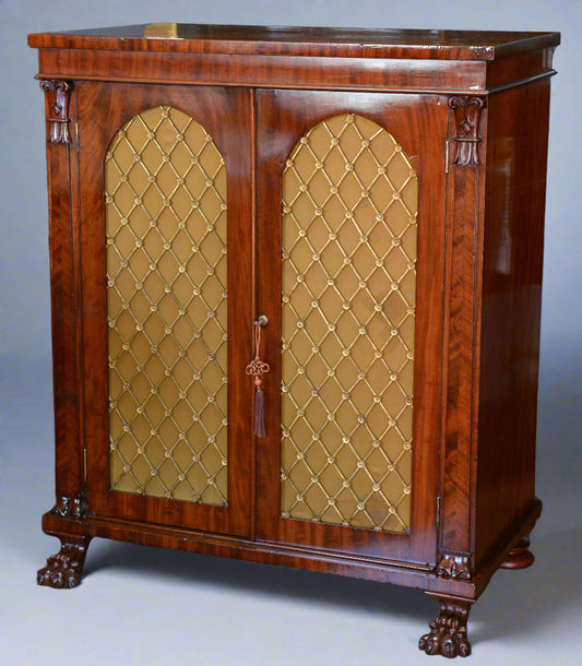 Regency mahogany Side Cabinet