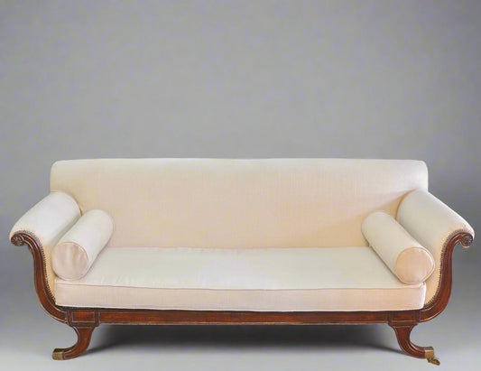 Regency mahogany Settee