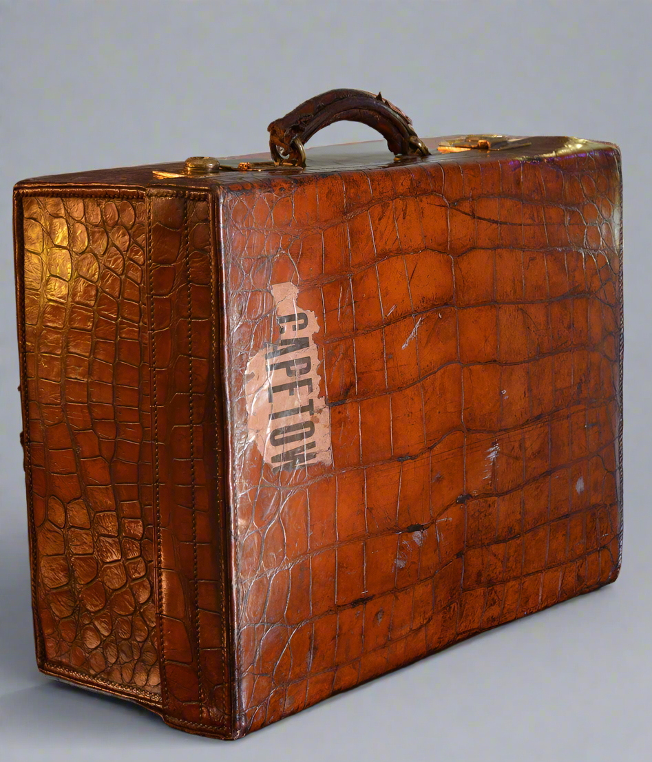 Crocodile skin Tavel Case